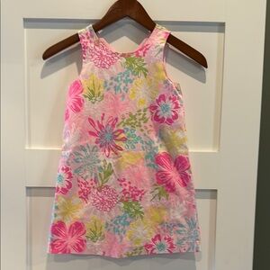 Floral Kids Sleeveless Top - Pink, Yellow, Green